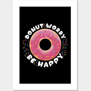 Funny Donut Shirt sweet candy glazed doughnut Posters and Art